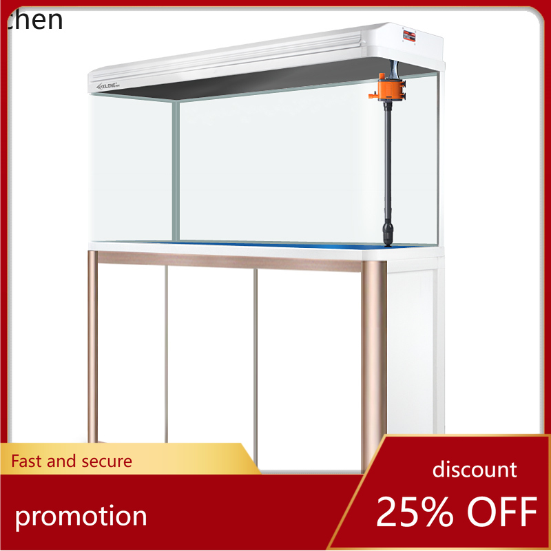 Live Fish Aquarium - Acquario di Medie Dimensioni per Soggiorno,