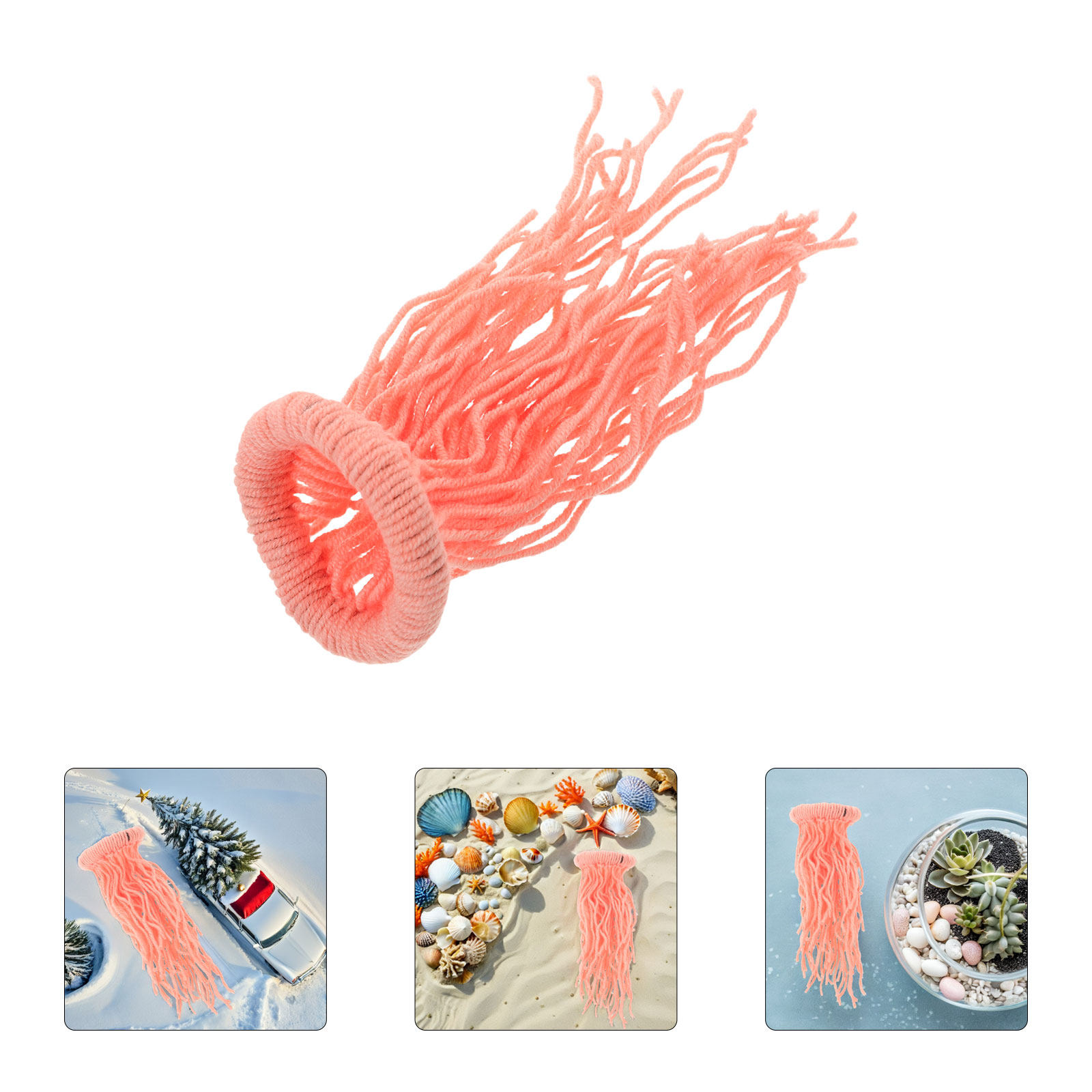 Aquarium Fish Eggs - 4 Pezzi di Erba Artificiale per