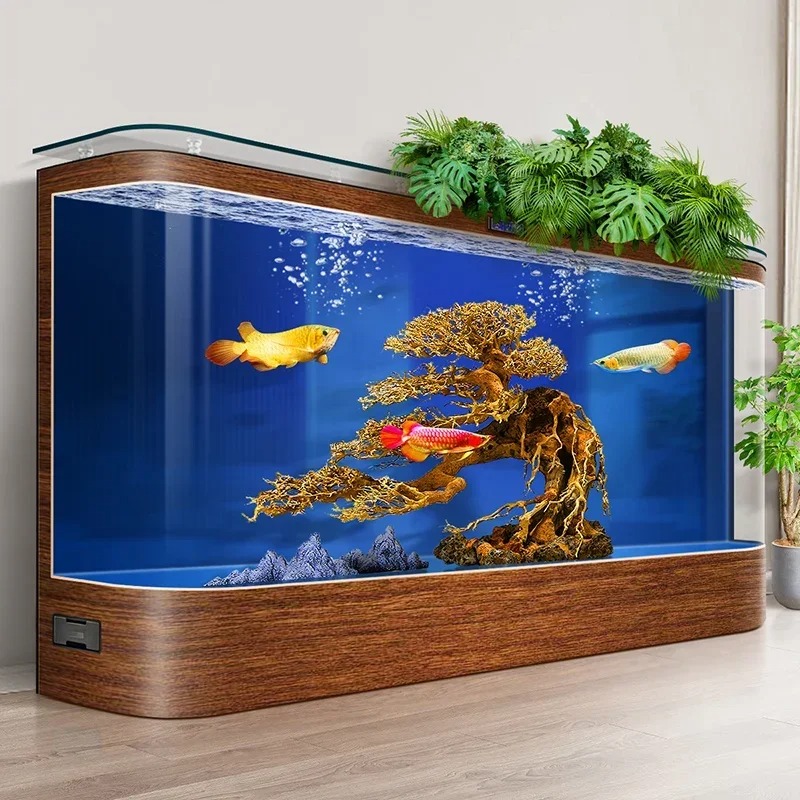 Acquario ecologico dal pavimen - Live Fish Aquarium recensione e prezzo
