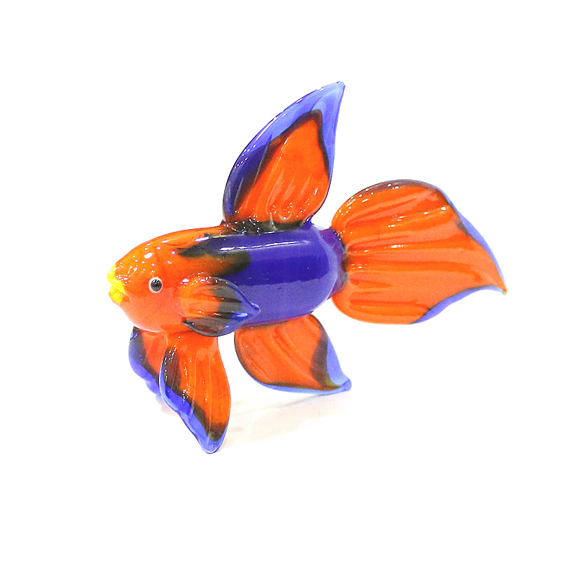 Arancione vetro di Murano pesc - Live Fish Aquarium recensione e prezzo