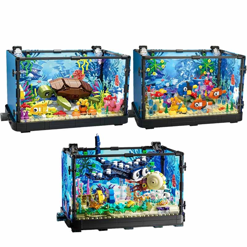 Set di blocchi da costruzione  - Aquarium Fish Gallery recensione e prezzo