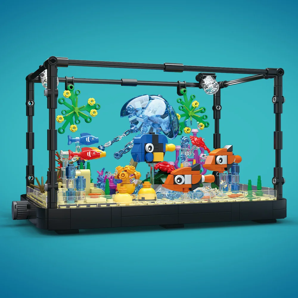 Set di blocchi da costruzione  - Aquarium Fish Gallery recensione e prezzo