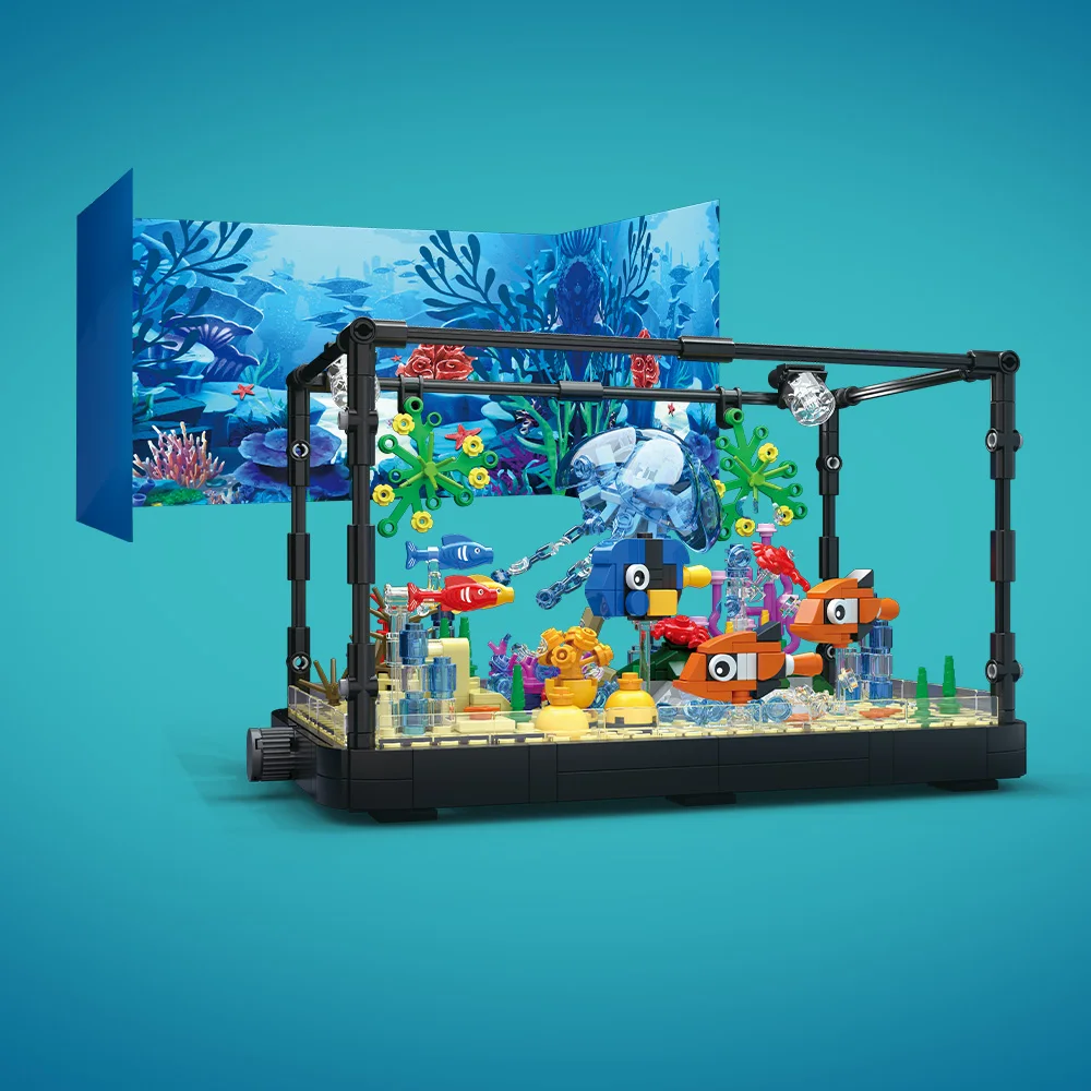 Set di blocchi da costruzione  - Aquarium Fish Gallery recensione e prezzo