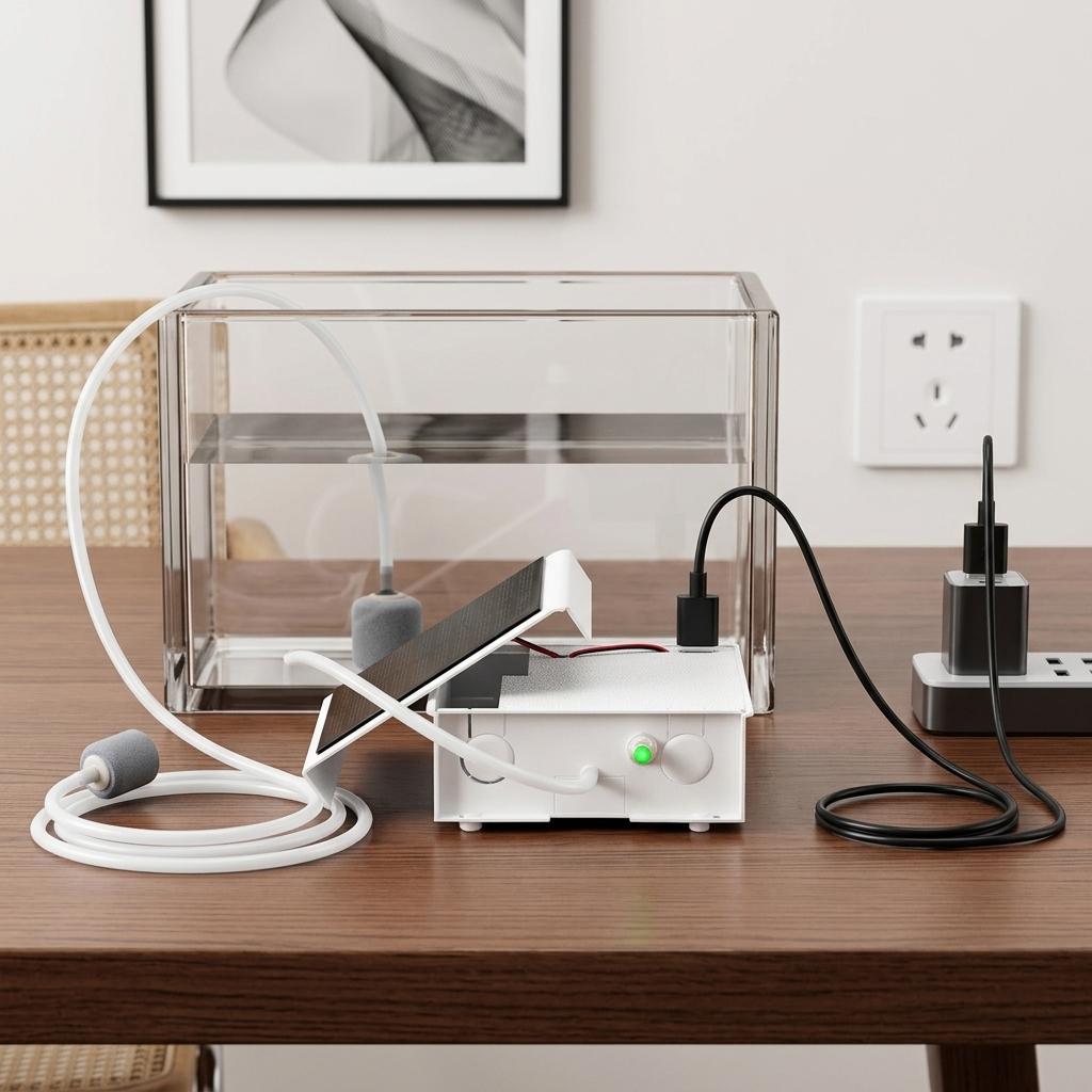 Pompa ad aria a batteria con d - Live Fish Aquarium recensione e prezzo