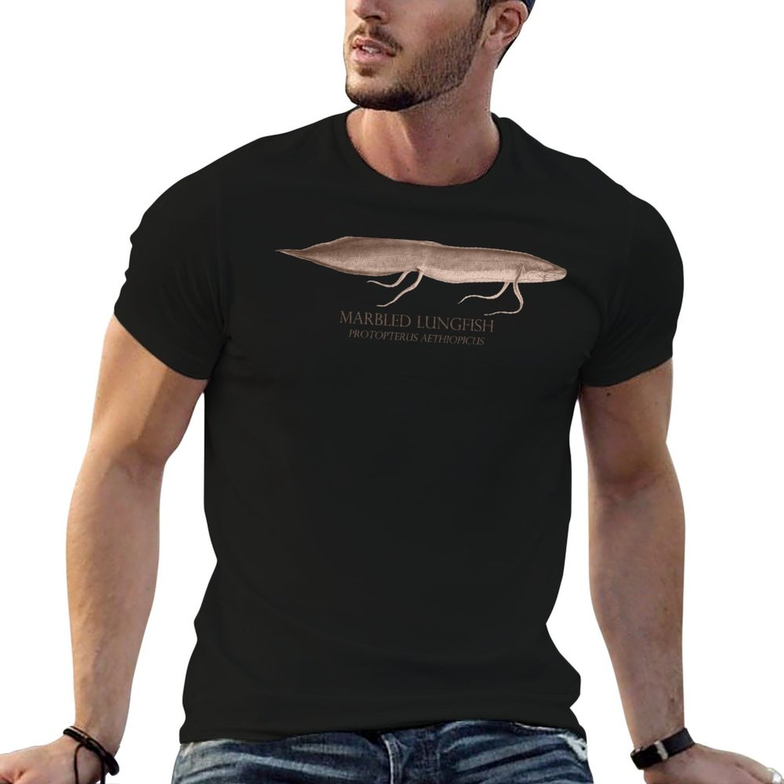 T-shirt Lungfish Protopterus A - Aquarium Fish Monster recensione e prezzo